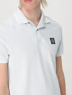 Polo in cotone biologico piquet Stone Island