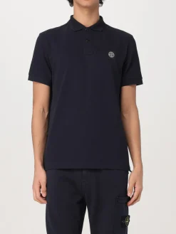 Polo in cotone biologico piquet Stone Island