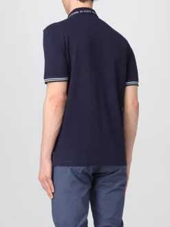 Polo in cotone Blauer con logo