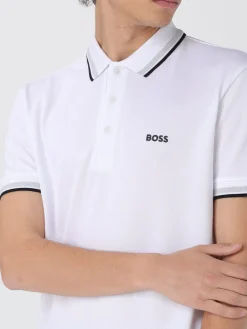 Polo in cotone Boss