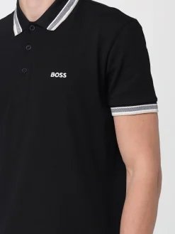 Polo in cotone Boss