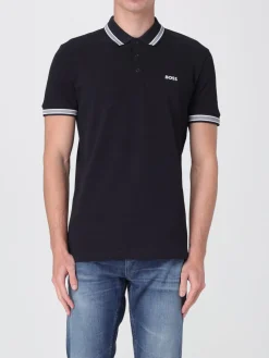 Polo in cotone Boss
