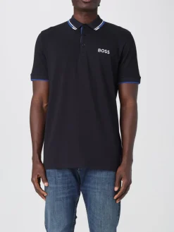 Polo in cotone Boss