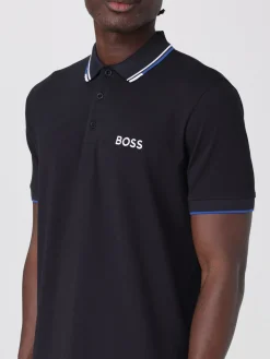 Polo in cotone Boss