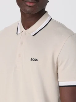 Polo in cotone Boss