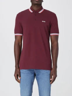 Polo in cotone Boss