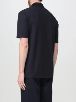 Polo in cotone con logo Armani Exchange