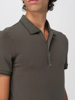 Polo in cotone con logo Armani Exchange