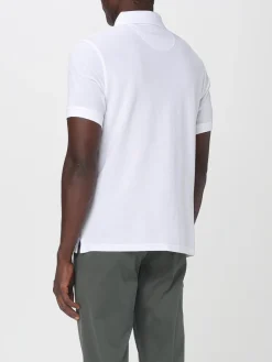 Polo in cotone con logo Barbour