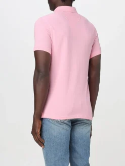 Polo in cotone con logo Barbour