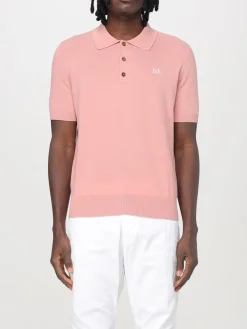 Polo in cotone con logo Dsquared2