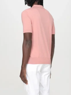 Polo in cotone con logo Dsquared2