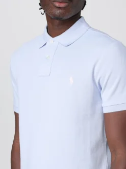 Polo in cotone con logo Polo Ralph Lauren