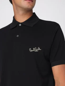 Polo in cotone con logo Paul Smith