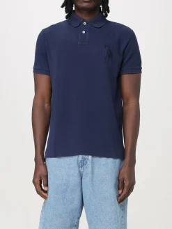 Polo in cotone con logo Polo Ralph Lauren