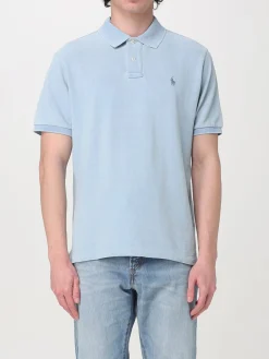 Polo in cotone con logo Polo Ralph Lauren