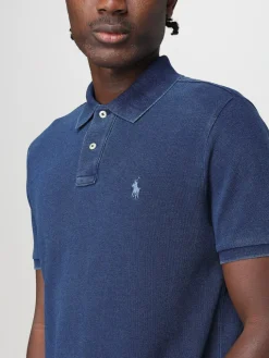 Polo in cotone con logo Polo Ralph Lauren