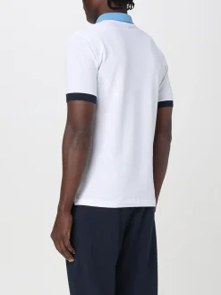 Polo in cotone con logo SUN68