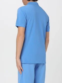 Polo in cotone con logo SUN68