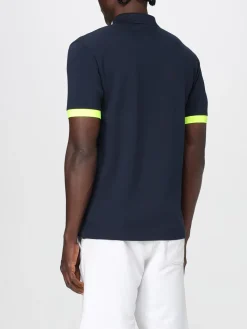 Polo in cotone con logo SUN68