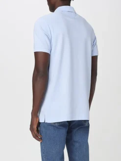 Polo in cotone con logo Tommy Jeans