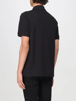 Polo in cotone con logo Versace Jeans Couture