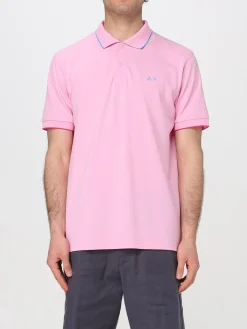 Polo in cotone con mini logo SUN68