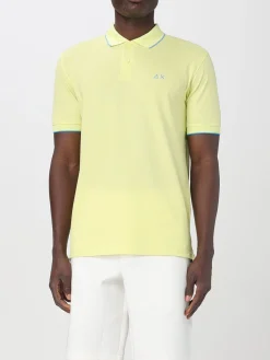 Polo in cotone con mini logo SUN68