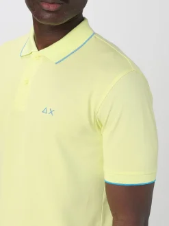 Polo in cotone con mini logo SUN68