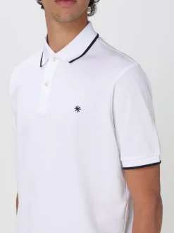 Polo in cotone con mini logo Manuel Ritz