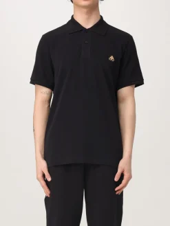 Polo in cotone con mini logo Moose Knuckles