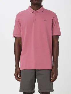 Polo in cotone con mini logo SUN68