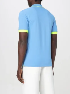 Polo in cotone con mini logo SUN68