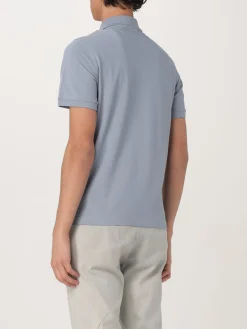 Polo in cotone con mini logo K-way