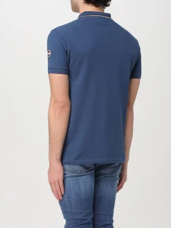 Polo in cotone con mini logo Colmar