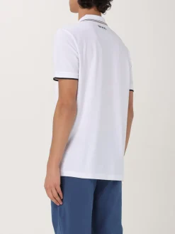 Polo in cotone con mini logo Hugo