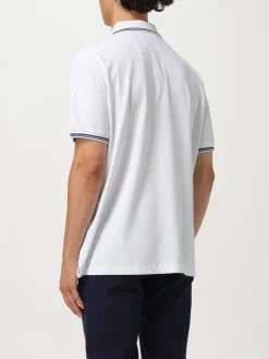 Polo in cotone con mini logo Emporio Armani