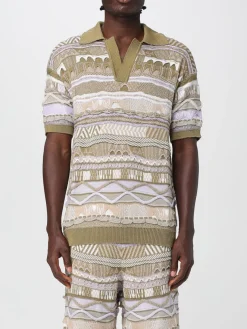 Polo in cotone jacquard multifilo Laneus