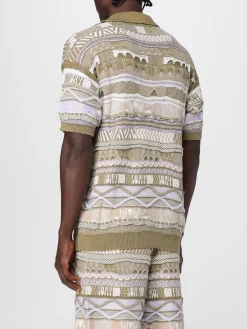 Polo in cotone jacquard multifilo Laneus