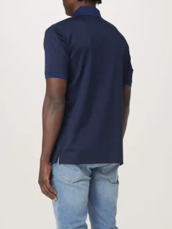 Polo in cotone logata Emporio Armani