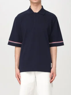 Polo in cotone oversize Thom Browne