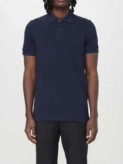 Polo in cotone piquet basic Tom Ford