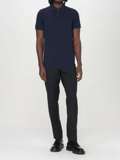 Polo in cotone piquet basic Tom Ford