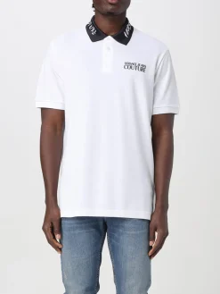 Polo in cotone Versace Jeans Couture