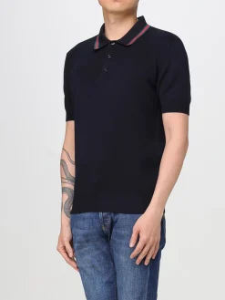 Polo in cotone Web Gucci