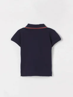 Polo in cotone Web Gucci