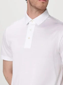 Polo in jersey di cotone Emporio Armani