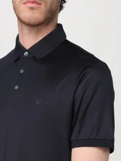 Polo in jersey di cotone Emporio Armani