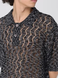 Polo in maglia di cotone e poliestere Obey