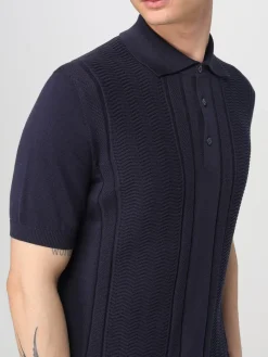 Polo in maglia di cotone Brunello Cucinelli
